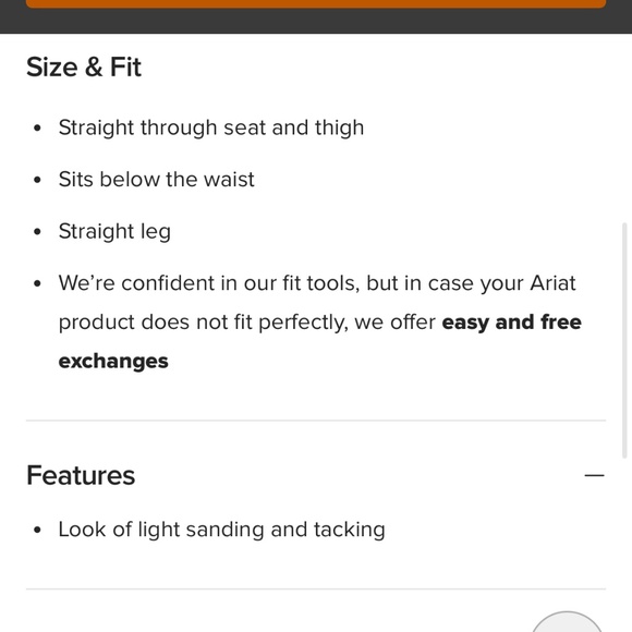 Ariat Fire Retardant straight leg jeans size 32x32. - Picture 3 of 4